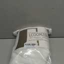 Pinch Pleated Sheer Curtain Panels White Semi Voile Drapes 1 Pair 2 Panels 42 Width 90 Inch Long for Kitchen Bedroom Living Room Yard(White, 42 W x 90 L, 2 Panels)