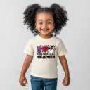 Toddler Halloween Shirts for Boys Kids Girls, Cute Spooky Pumpkins Ghosts Bats Witches and Monsters Halloween T Shirt: 2-6T (Yellow)