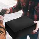 KKBESTPACK 100 Pcs 12x15.5 Poly Mailer Envelopes Shipping Bags Self Adhesive Waterproof Bags (Black), 12 x 15.5