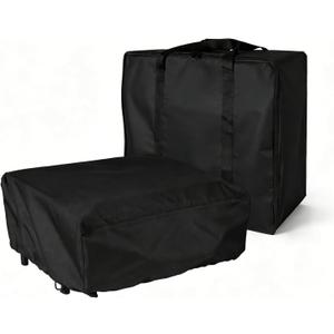 22 Inch Carry Bag and Griddle Cover Replacement Parts for Blackstone 22" Table Top Griddle with Griddle Hood, Heavy Duty Waterproof 600D Polyester Table Up 22" Griddle Cover