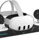 Charging Dock for Meta Quest 3, Charging Station, Magnetic Charger for Meta Quest 3 Accessories, Charging Stand