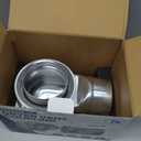 DV90 4" Magnetic Dryer Vent Kit with 2.6ft Aluminum Duct & 2 Clamps | Leak-Resistant, Heat-Resistant Flexible Hose, Easy Installation & Cleaning, For Most Dryers (DV90)