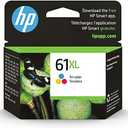 HP 61XL Tri-color High-yield Ink Cartridge | Works with Printer Series: DeskJet 1000, 1510, 2050, 2510, 2540, 3000, 3050, 3510; ENVY 4500, 5530; OfficeJet 2620, 4630 | Instant Ink Eligible | CH564WN
