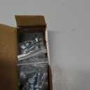 Snowblower Rubber Impeller Kit 1/4" 3-Blade Universal Compatible with Modifies 2-Stage Machine 1/4" Thick Rubber Paddle