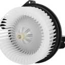 SCITOO 700308 HVAC Blower Motor Fit for 2014-2017 for Jeep Wrangler,2018 for Jeep Wrangler JK,2014-2018 for Ram 1500,68232369AA; PM4104;A/C Heater Blower Motor with Fan Cage Air Conditioner