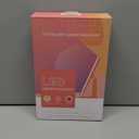 FASCINATE Trifold Vanity Mirror with Lights, Lighted Makeup Mirror 2X/3X Magnification, 21 LED Touch Dimming, Dual Power 180 Rotation Lit Beauty Table Mirror, Make up Mirror with Lighting (White)