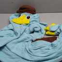 Wishliker Adult Onesie Animal Pajamas Halloween Cosplay Costumes Party Wear Blue (Small)