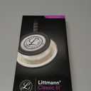 3M Littmann Classic III Monitoring Stethoscope, 5831, More Than 2X as Loud, Weighs Less, Stainless Steel Chestpiece, 27" Plum Tube