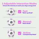 Official FIFA World Cup - Interactive Dog Toys, Smart Dog Ball, Automatic Moving and Rolling Ball Toys for Small Medium Large Dogs, Motion-Activated and USB Rechargeable