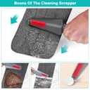 Spray Mop for Floor Cleaning with 3pcs Washable Pads - Wet Dry Microfiber Mop with 800 ml Refillable Bottle for Kitchen Wood Floor Hardwood Laminate Ceramic Tiles Dust Cleaning