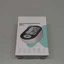 Blood Pressure Monitor, Bp Machine with Large Upper Arm Cuff of 8.7-17.3 Inches, Large Screen, Total 198 Memories for 2 Users(Black+White)