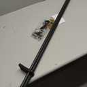 Double Curtain Rods for Windows 36 to 72 Inches, Heavy Duty Double Curtain Rod with Square Retro Finials and Double Aluminum Bracket, Adjustable Double Rod for Curtains, Antique Black