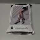 EXQUISLIFE Fleece Lined Tights Sheer Women - Fake Translucent Warm Pantyhose Leggings Sheer Thick Tights, for Winter (Black)