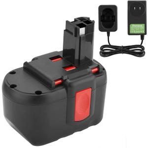 3.5Ah Battery Charger for Bosch 24V Ni-MH Battery Compatible with Bosch BAT030 BAT031 BAT240 BAT299 5102607 335561 2607335 335448 (Battery and Charger Include)