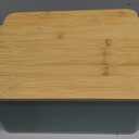 Beautiful Bread Box With Wooden Lid For Your Kitchen Countertop - Spacious Container Perfectly Stores Your Homemade Bread, English Muffins & Bagels - Quality Cutting Board Lid Keeps Bread Fresh (Sage)