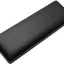 Faluber Cooling Gel Wrist Rest, 12.5-inch Length for Compact Keyboard, Memory Foam Palm Rest with Non-Slip Footpad, Ergonomic Design, Stain Resistant, PC Accessory Gaming Gear (Small-Compact)