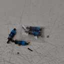 4Pack ShareGoo 52mm Shock Absorbers Assembled Compatible with Tamiya 1/10 TT-01 TT-02 TA05 TL-01 TA03 MF-01X RC Car Chassis Upgrades Parts (Blue)