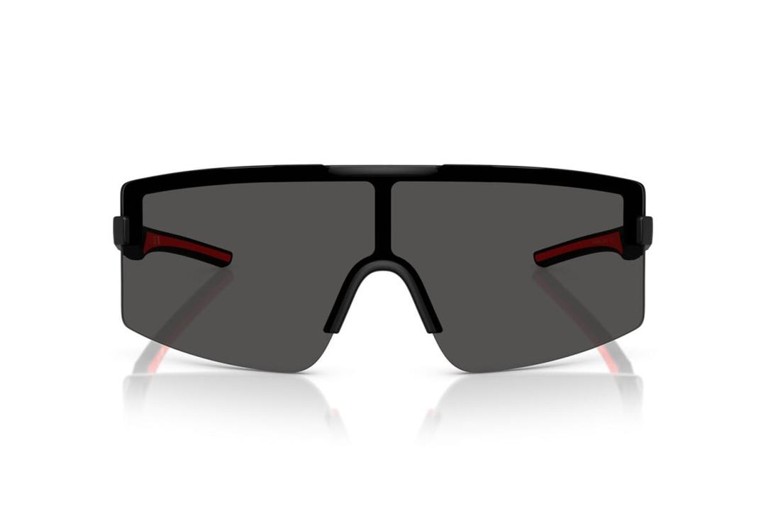 Polarized Rimless Oversized Shield Flat Top High Temple Plastic Sport Sunglasses