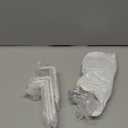 Goovilla Heavy Duty Floating Shelf Brackets 4 Inch for 24 Wood Stud, 4 Pack L Brackets for Shelves or Shelving, White Coated Metal Shelf Hardware with 160 lb. Load Capacity and Easy Installation