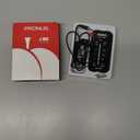 Pocket Radio Mini AM FM Stereo Radio Portable Battery Operated Radio, Includes Headphones, with Back Clip and Signal Indicator, Operated by AAA Batteries for Emergency,Walking,Running,J-985 by PRUNUS (Black)