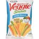 Sensible Portions Garden Veggie Straws, Zesty Ranch, 6 Oz (Pack of 12) Best By 28JAN26