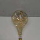 OMED Large Edison Light Bulb 100 watt, Amber Edison Bulb Dimmable 2200K Warm White 8W Oversized Vintage with E26 Base S165 Irregular Unique Extra Large Bulb for Pendent/Ceiling and Floor Lamps,1 Pack