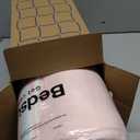 Bedsure GentleSoft Sherpa Fleece Blankets King Size for Bed, Non-Heated, Thick and Warm Throw for Women and Girls, Soft Fuzzy Plush King Blanket for Spring, Room Home Decor, Pink, 108x90 Inches