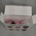 16oz Disposable Stemless Glasses With Strawless Sip Lids,PET Disposable Drinking Cups,Clear Plastic Wine Glasses for Parties Birthday,Wedding,Meeting,Christmas Party Supplies (50, Pink)