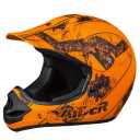 MX Medium Mossy Oak/Blaze Orange Camo Off-Road Helmet Medium Size