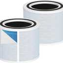 2PCS Doifyn Core 300 Replacement Filter for LEVOIT Core 300 Core300-P Core 300S Core 300S/P VortexAir Air Purifier, Core 300-RF, Smoke Remover