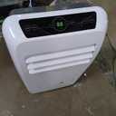 SereneLife Portable Air Conditioner With Heat & Built-in Dehumidifier 10,000 BTU, Portable Heater & AC For Rooms up to 450 Sq Ft - Remote Control & Window Mount Exhaust Kit Included