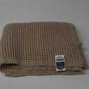 ZALL Tan Waffle Bath Mat,Super Absorbent Non Slip Bathroom Rug,Brown 24x36inch,Machine Washable Ultra Soft Floor Mats (2436inch)