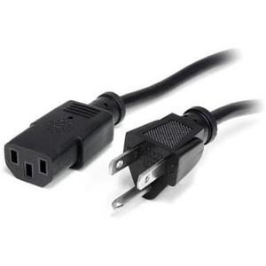 StarTech PXT1011410 10feet 14AWG Computer Power Cord NEMA5-15P to C13