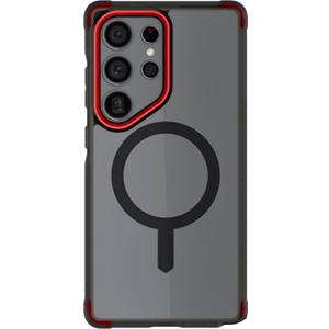 Ghostek Covert Clear S25 Ultra MagSafe Case with Magnetic Ring, Slim Thin Military Grade Shockproof Phone Cover Compatible with 2025 Samsung Galaxy S25Ultra (6.9") (Smoke)