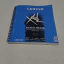 Canson XL Series Mixed Media Pad, Side Wire, 11x14 inches, 60 Sheets  Heavyweight Art Paper for Watercolor, Gouache, Marker, Painting, Drawing, Sketching
