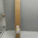 UNISHADES No Drill Blinds for Windows 1" Vinyl L-Shaped Slats Cordless Mini Blinds for   Home, for Window Size 36" W 36" H White
