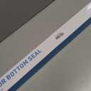 Sliding Shower Door Bottom Seal, 2 PCS 1/4" x 36" Sliding Shower Door Sweep for 1/4 Inch Glass, Frameless Glass Door Seal Strip Stop Shower Leaks and Create a Water Barrier