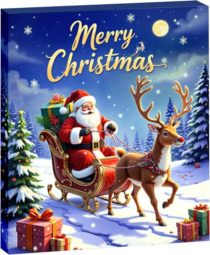 YANSHAN Advent Calendar 2025 Girls Bracelet Christmas Gift,24 Day Xmas Countdown Calendar DIY Charm Bracelet Jewelry for teens Girls