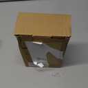 Hrensaw Small Weatherproof Electrical Connection Box(Inner 5.5 x 3 x 2.2inch),Outdoor Electrical Box,Waterproof Extension Cord Covers for Plug, Extension Cables, Holiday Lights,Black