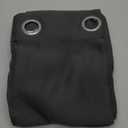 NICETOWN Thermal Insulated Grommet Blackout Curtains for Bedroom (2 Panels, W42 x L63 -Inch, Grey)