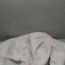 NICETOWN Room Darkening Draperies Curtains Panels, 2 Panels Greyish White W52 x L72