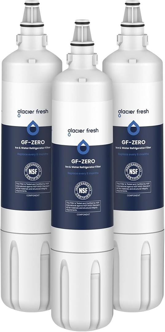 GLACIER FRESH Water Filter Replacement for Sub-Zero 4204490, 4290510, 9030868 Refrigerator Water Filter, 3Pack