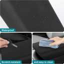 Frani Center Console Armrest Cover Designed for Tesla Model 3 Highland 2024-2026 and Model Y Juniper 2026 Refresh,Non-Slip Designed with EZ Snap On Install-Black