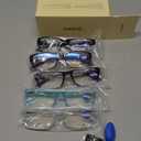 Gaoye 3.0 Professional Reading Glasses for All Day - Computer Readers with Blue Light Protection - Value Pack (A1-5 Pack Mix Color)