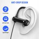 USB C Headphones Over Ear Hooks for iPhone 17 Air 16 15 Pro Max Plus, Wrap Around Ear Buds with Loops Mic Type C Earphones Running Sport Wired Earbuds for Samsung S26 S25 S24 Ultra S23 S22/Pixel 10 9
