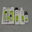 NIOXIN Scalp + Hair Thickening System Kits | For Natural, Colored, & Damaged Hair with Light to Progressed Thinning | Strengthen & Boost Hair Density with Niacinamide & Biotin | 1 Month Supply