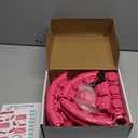 Weighted Infinity Exercise Hoop - 45in 24 Links Smart Hoop for Adult Weight Loss, Plus Size Low-Impact Fitness Hoop for Beginners & Women