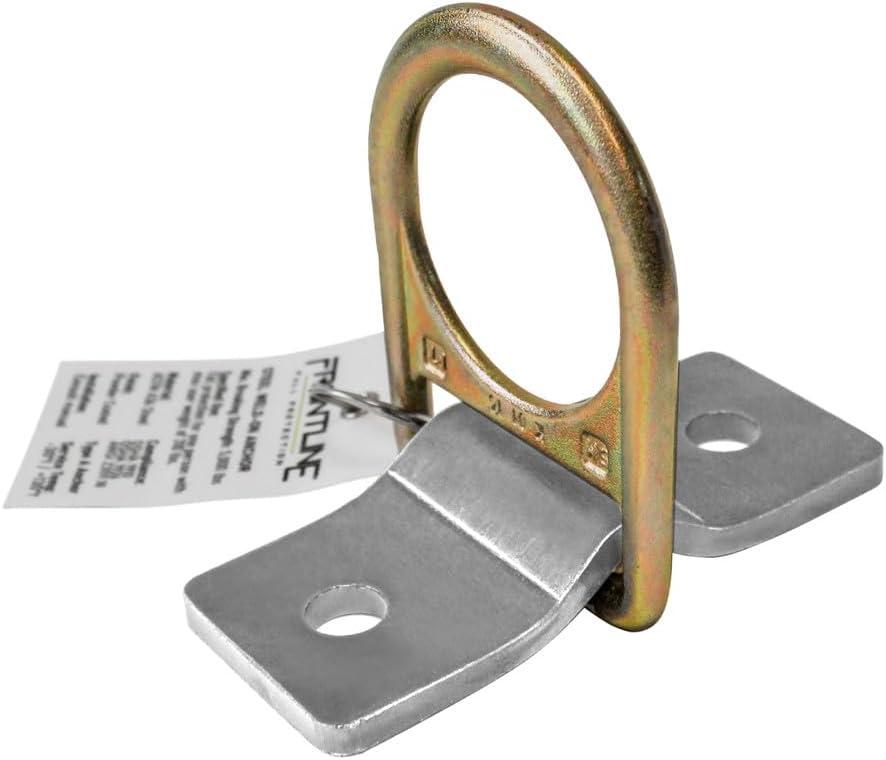 Frontline SBW01 Weld/Bolt-on Steel and Concrete Anchor | ASTM rated steel | can install and tie-off in multiple directions | Reusable Anchor | ANSI, OSHA & EN Compliant