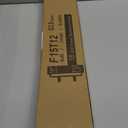 2pack F15T12-CW Cool White 15Watt Fluorescent Light Bulb,18inch 4100K Straight Linear Preheat Lamp,T12 Tube 1.5'' Dia Replacement for Kitchen and Bath