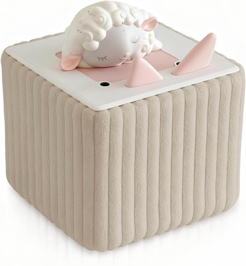 Plush Protective Cover Compatible with Toniebox Protective Sleeve Case for Toy Organizer Box